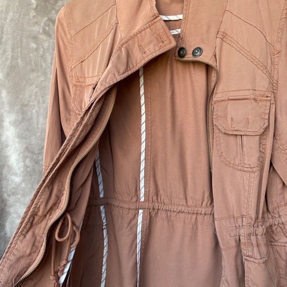 🎉ANORAK Surplus Jacket - EVEREVE, Light Mauve/Darker Blush, Size LG - Picture 4 of 6